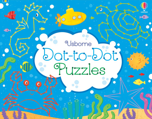 Книги с логическими заданиями: Dot-to-Dot Puzzles [Usborne]