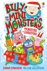 Книги для детей: Billy and the Mini Monsters: Monsters at Christmas [Usborne]