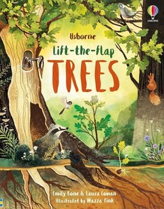 Книги для детей: Lift-the-Flap Trees [Usborne]
