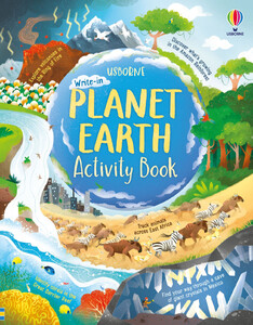 Книги для дітей: Planet Earth Activity Book [Usborne]