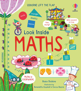 Розвивальні книги: Look Inside Maths [Usborne]