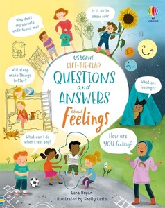 Інтерактивні книги: Lift-the-Flap Questions and Answers About Feelings [Usborne]