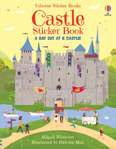Альбоми з наклейками: Castle Sticker Book [Usborne]
