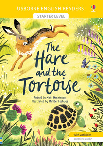 Обучение чтению, азбуке: The Hare and the Tortoise (English Readers Starter Level) [Usborne]