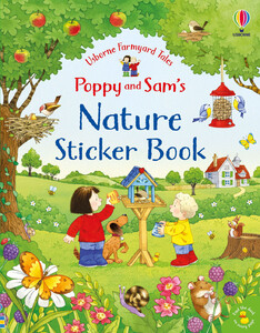Книги для дітей: Poppy and Sam's Nature Sticker Book [Usborne]