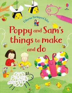 Книги для дітей: Poppy and Sam's Things to Make and Do [Usborne]