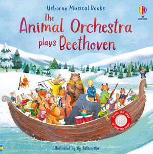 Для найменших: The Animal Orchestra Plays Beethoven Musical Book [Usborne]