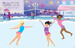 Sticker Dolly Dressing Ice Skaters [Usborne] дополнительное фото 2.