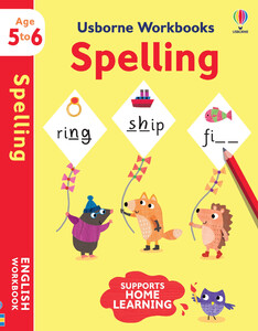 Развивающие книги: Workbooks Spelling (возраст 5-6) [Usborne]