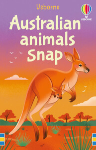 Розвивальні картки: Настольная карточная игра Australian Animals Snap [Usborne]