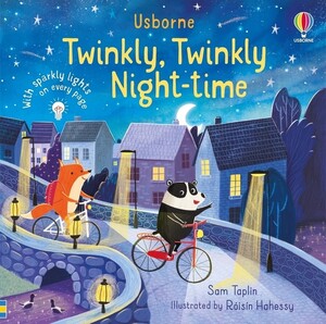 Книги для дітей: Twinkly Twinkly Night Time [Usborne]