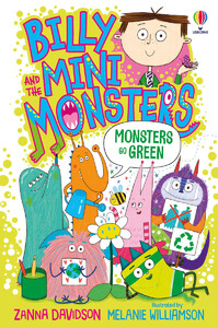 Художні книги: Billy and the Mini Monsters: Monsters Go Green 	 [Usborne]