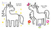 First Colouring Unicorns [Usborne] дополнительное фото 1.