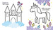 First Colouring Unicorns [Usborne] дополнительное фото 2.