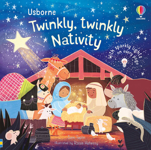 Новорічні книги: The Twinkly Twinkly Nativity Book [Usborne]