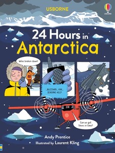 Книги для дітей: 24 Hours in Antarctica [Usborne]