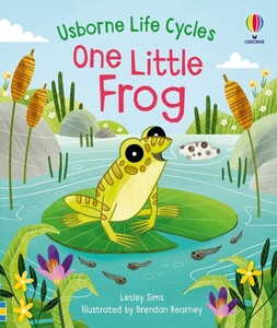 Книги про тварин: One Little Frog [Usborne]