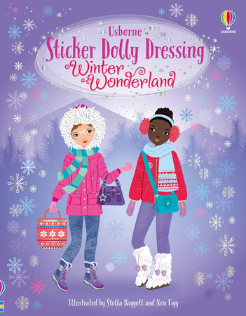 Альбоми з наклейками: Sticker Dolly Dressing Winter Wonderland [Usborne]