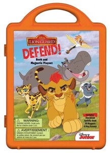 Книги для детей: Lion Guard Lion Guard, Defend! : Book and Magnetic Playset