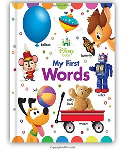 Книги для дітей: Disney Baby: My First Words