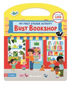 Книги для дітей: Busy Bookshop: My First Sticker Activity