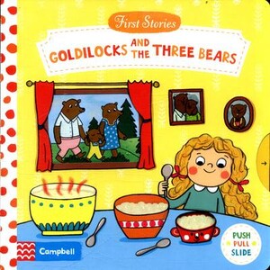 З рухомими елементами: Goldilocks and the Three Bears - Campbell First Stories