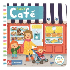 Книги для детей: Busy: Cafe