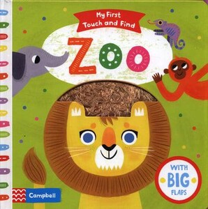 Тактильні книги: Zoo - My First Touch and Find