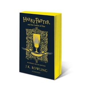 Книги для детей: Harry Potter 4 Goblet of Fire - Hufflepuff Edition [Paperback] [Bloomsbury]