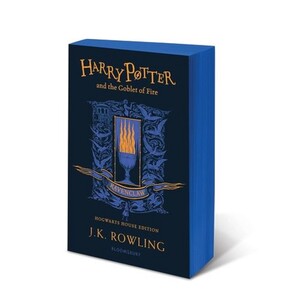 Книги для детей: Harry Potter 4 Goblet of Fire - Ravenclaw Edition [Paperback] [Bloomsbury]