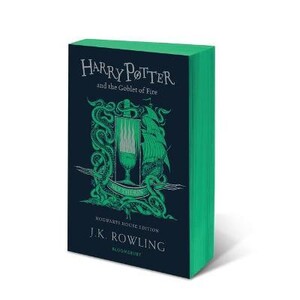 Книги для дітей: Harry Potter 4 Goblet of Fire - Slytherin Edition [Paperback] [Bloomsbury]