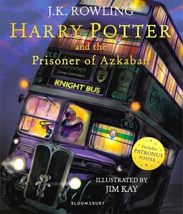 Книги для дітей: Harry Potter 3 Prisoner of Azkaban Illustrated Edition [Paperback]