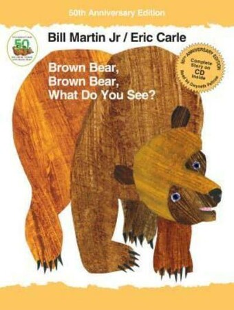 Художні книги: Brown Bear, Brown Bear, What Do You See? with Audio CD [Macmillan]