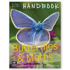 Книги для дітей: Butterflies and Moths Handbook
