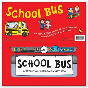 3D книги: Convertible School Bus