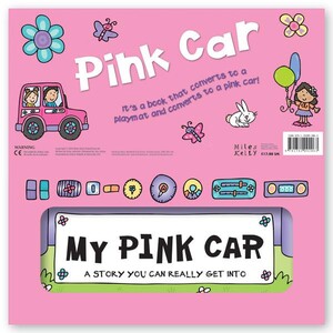 3D книги: Convertible Pink Car