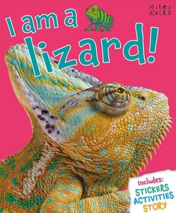Пізнавальні книги: I am a lizard!