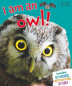Книги про животных: I am an owl!