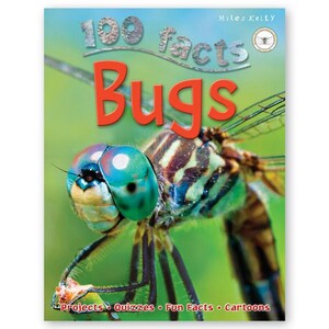 Пізнавальні книги: 100 Facts Bugs