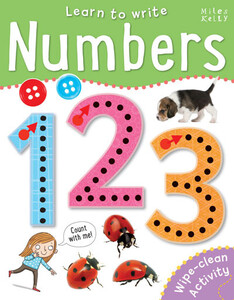 Развивающие книги: Learn to Write Numbers 123