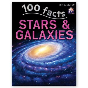 Книги для дітей: 100 Facts Stars and Galaxies