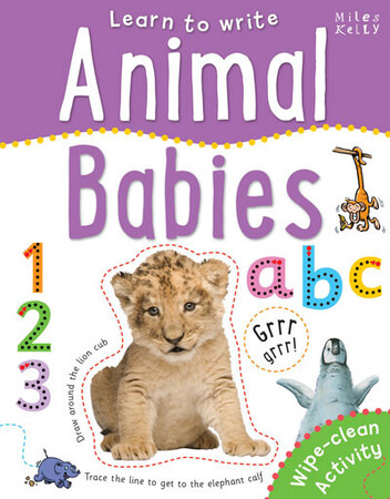Книги про тварин: Learn to Write Animal Babies