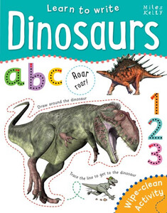 Книги для дітей: Learn to Write Dinosaurs
