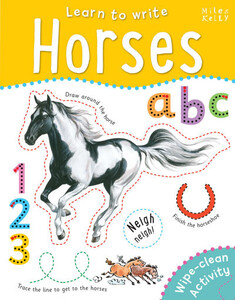 Навчання читанню, абетці: Learn to Write Horses
