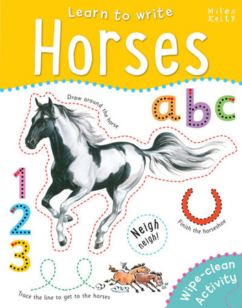 Обучение письму: Learn to Write Horses