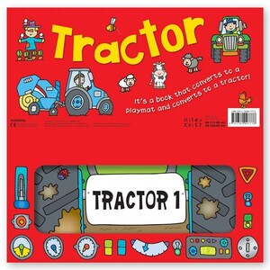 Интерактивные книги: Convertible Tractor