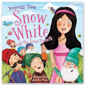 Книги для дітей: Princess Time Snow White and the Seven Dwarfs