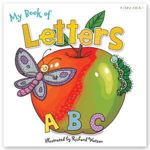 Навчання читанню, абетці: My Book of Letters