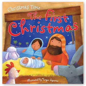 Книги для дітей: Christmas Time The First Christmas