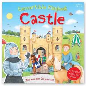 Книги для дітей: Convertible Playbook Castle